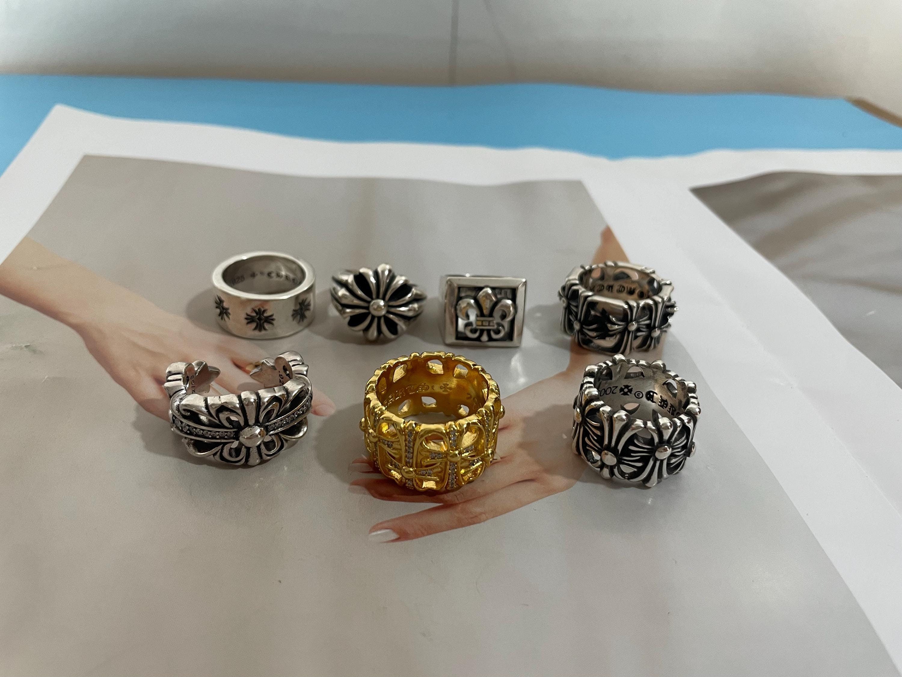 Chrome Hearts Ring Forever - Etsy