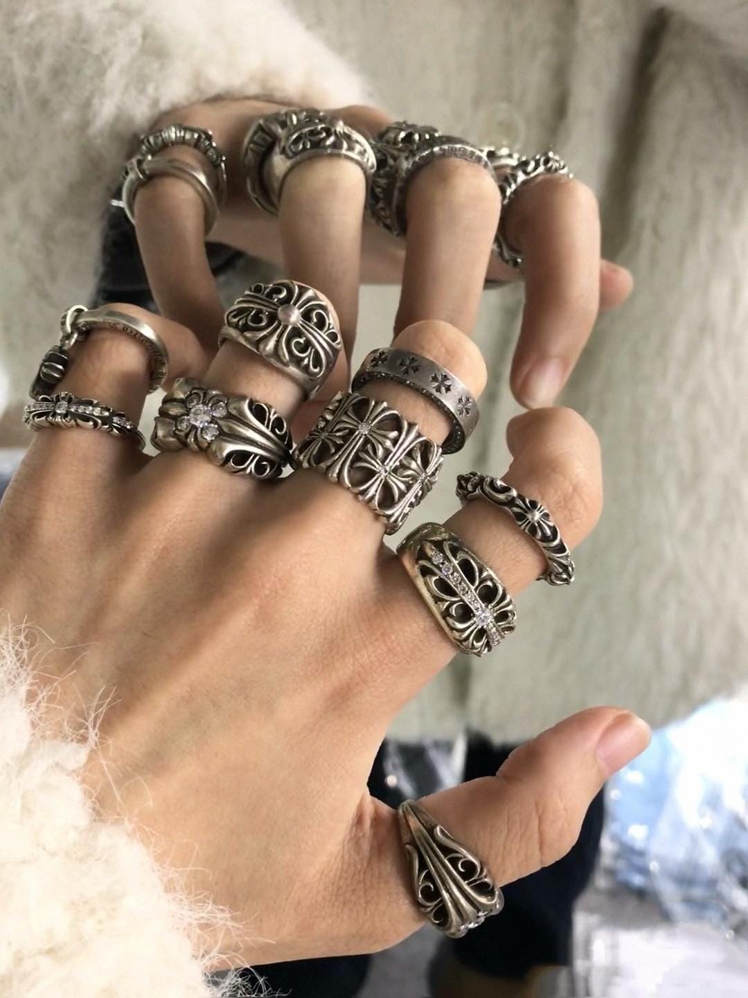 Chrome Hearts Rolling Stone Bracelet - Etsy