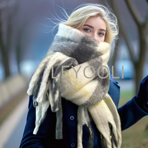 Fashion Scarves Unique Winter Scarves Winter Scarf Duo Tone