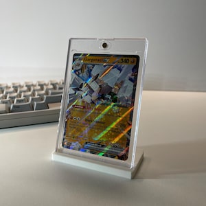 Support magnétique pour cartes du JCC Pokémon | Porte-cartes magnétique | Support pour cartes à collectionner | Présentoir pour cartes de collection | Porte-cartes | Support de chargement par le haut