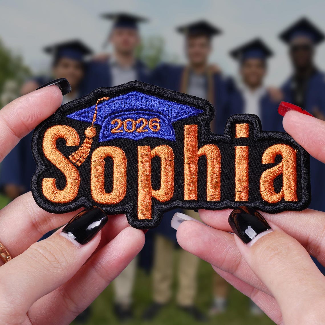 Ase Gradution Patch Custom Class of 2026 Embroidered Graduation Patch, Personalized Grad ...