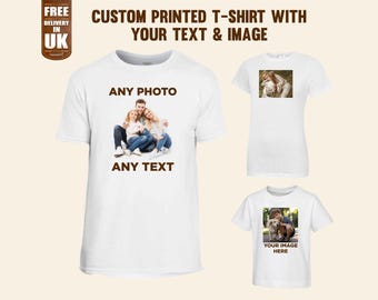 thumbnail image 2 of Custom Printed T-Shirts - Send Your Image, We Print It! Free Personalization 2 of 13