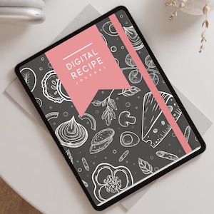 Easy digital recipes, digital recipe organizer, recipe collection management, simple kitchen planner