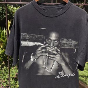 Camiseta Comfort Colors D&#39;Angelo Rapper de los 90, regalo para fans