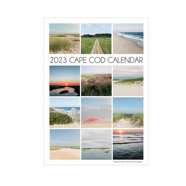 Cape Cod Desk Calendar Etsy