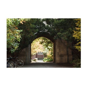 Photograph of Wellesley College in Autumn, New England Art, Graduation Gift, Wellesley Alum Gift, Architectural Photo, Wellesley Wall Art