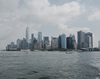 NYC Print, New York City Art, Architectural Print, New York City Photograph Skyline, City Large Wall Art