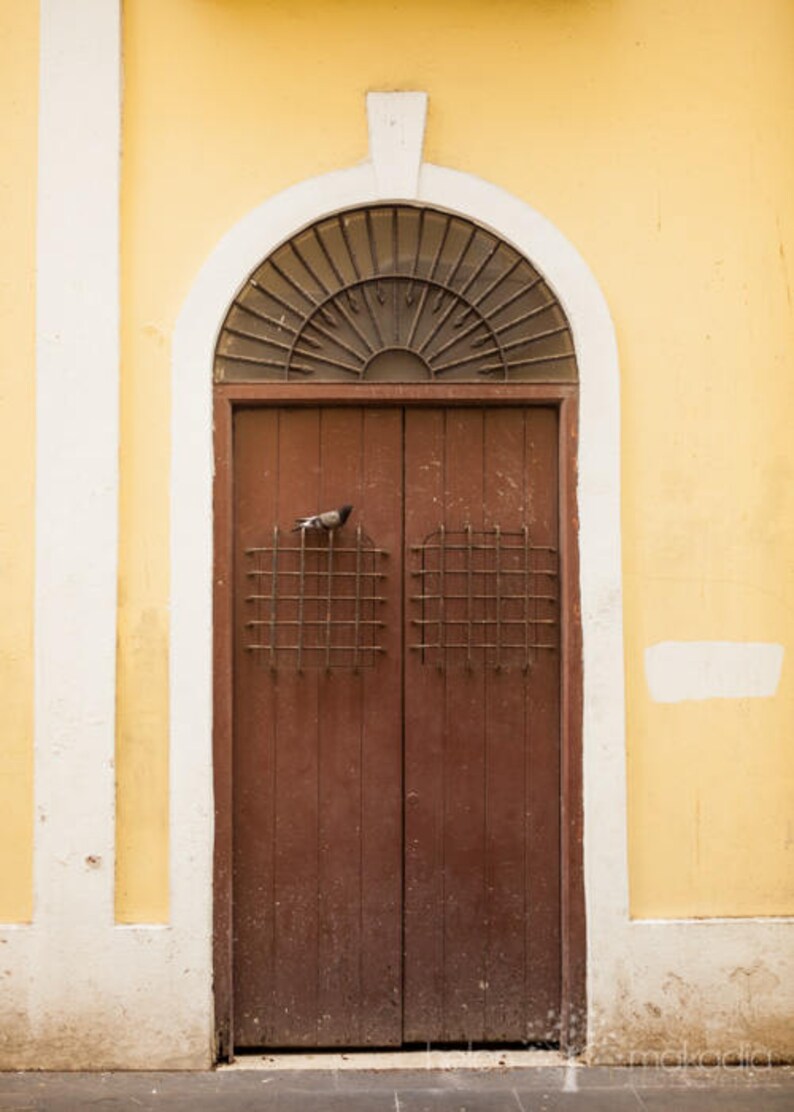 Puerto Rico Wall Art, Door Photograph Collection of Old San Juan Doors, Colorful Wall Art, Puerto Rico Gift, Set of 4 prints, Travel Prints image 7