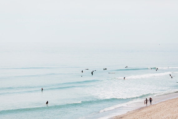 Blue Ocean Waves On Cape Cod Large Coastal Wall Art Cape Cod Etsy