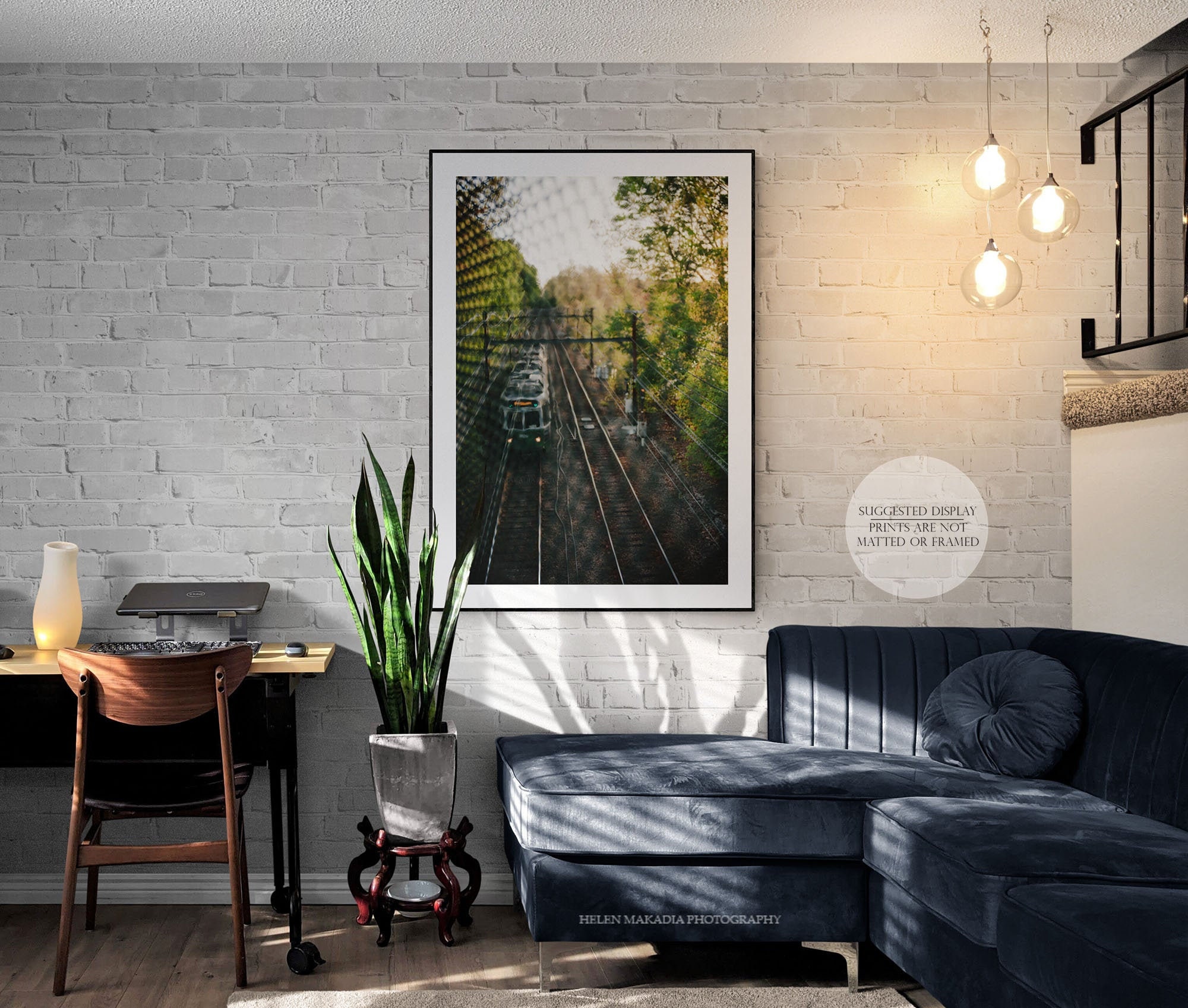 Photograph of the Green Line Boston Subway, Ready to Frame Boston Wall