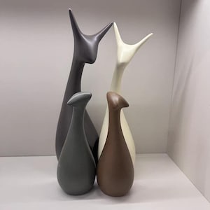 Abstract Animal Sculpture Elegant Minimalist Stylish Tabletop Decoration Unique Gift for Home Décor