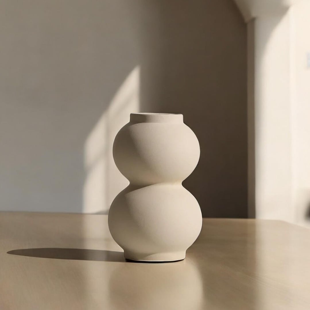 Modern Minimalist Ceramic Vase Home Decor Table Accessories Interior ...