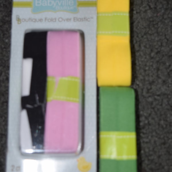 Babyville Boutique Fold Over Elastic