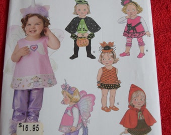 Simplicity 1774A Toddler's Costumes in sizes 1/2-4 (uncut)