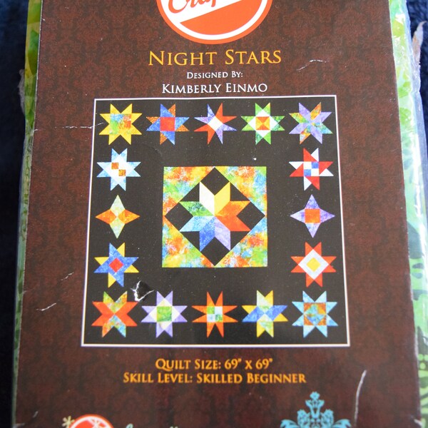 Night Star Quilt Kit designed by Kimberely Einmo  (No Pattern included)