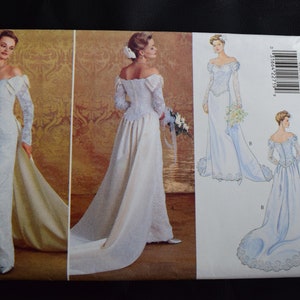 Butterick 4288 Misses Bridal Gown in sizes 6-8-10-12  (uncut)