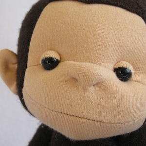 Sweater Monkey Plush PDF Pattern