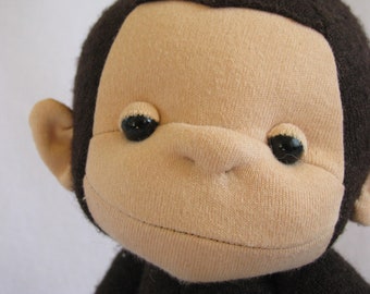 Sweater Monkey Plush PDF Pattern