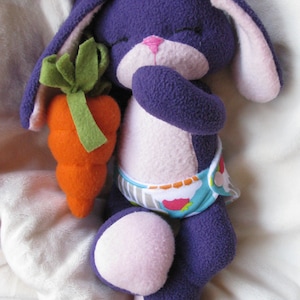 Tiny Bunny PDF Sewing Pattern image 1