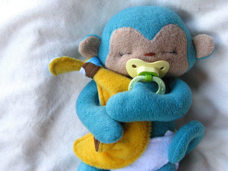 tiny monkey pdf sewing pattern etsy