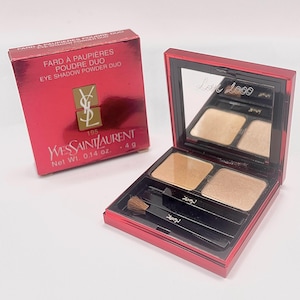 YSL Star Wars Eyeshadow Bronze Lumière / Perle de Ciel Yves Saint Laurent One Love Phantom Menace Collection, 1999, Boxed