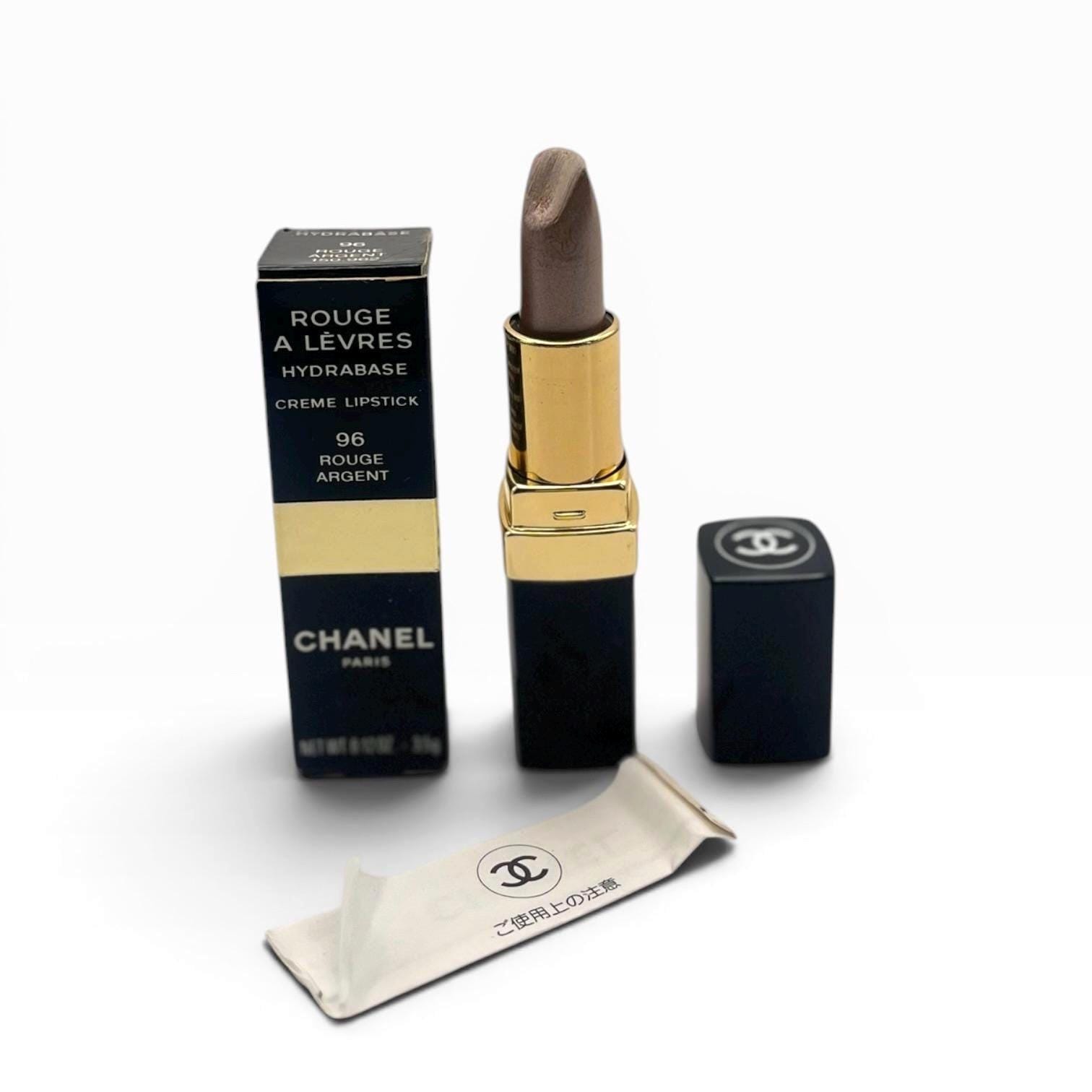Vintage Chanel Metallic Vamp Lipstick Rouge Argent Hydrabase C