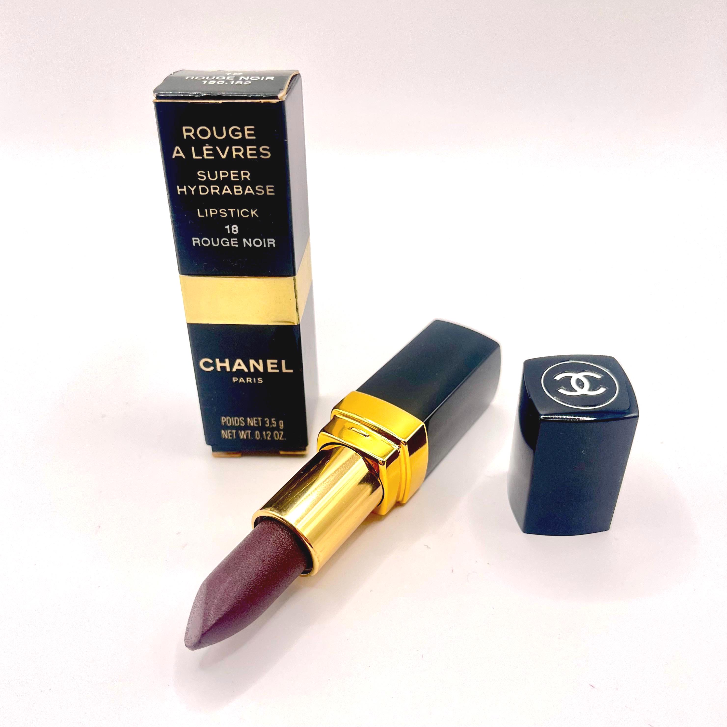 Chanel Rouge Noir / Vamp Superhydrabase Lipstick in Box, Late