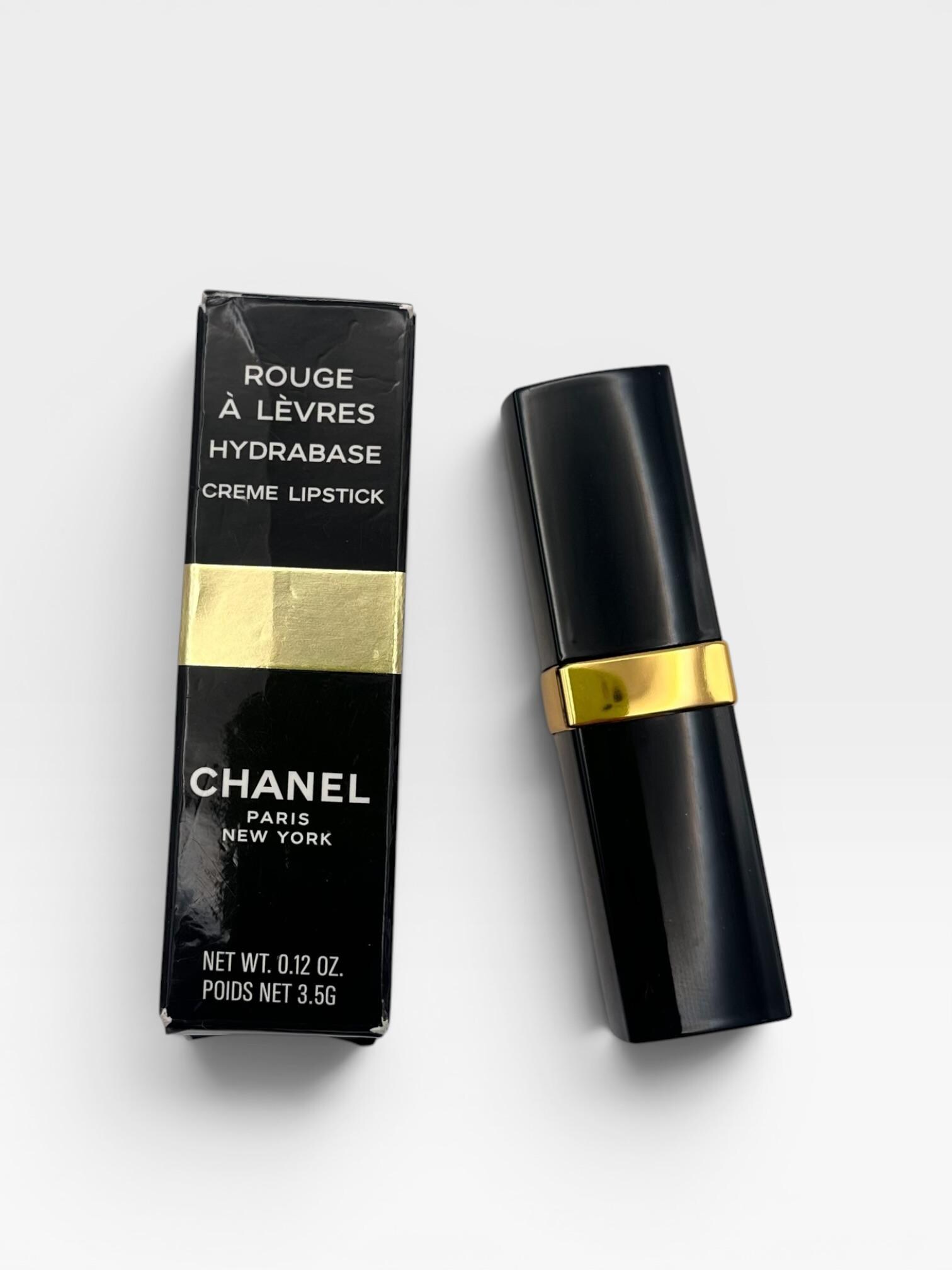 Vintage Chanel Metallic Vamp Lipstick Rouge Argent Hydrabase C