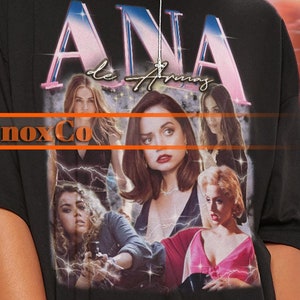 ANA DE ARMAS Vintage Shirt, Ana de armas Homage Tshirt, Ana de armas Fan Tees, Ana de armas Retro 90s Sweater, Ana de armas Merch Gift #saf