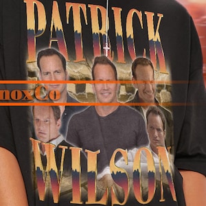 PATRICK WILSON Vintage Shirt, Patrick Wilson Homage Tshirt, Patrick Wilson Fan Tees, Patrick Wilson Retro 90s, Patrick Wilson Merch  #tpc