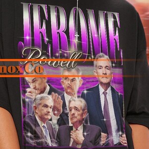 JEROME POWELL Vintage Shirt, Jerome Powell Homage Tshirt, Jerome Powell Fan Tees, Jerome Powell Retro 90s, Jerome Powell Merch Gift #saf