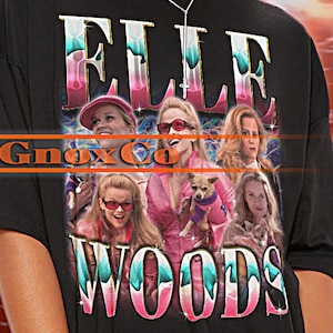 ELLE WOODS Vintage Shirt, Elle Woods Retro Tshirt, Elle Woods Fan Tees, Elle Woods Retro 90s Sweater, Elle Woods Merch Gift #tpc