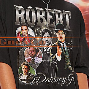 ROBERT DOWNEY JR Retro Shirt, Robert Downey Jr Vintage Tshirt, Robert Downey Jr Superhero Shirt, Robert Downey Jr Retro 90s Sweater #saf