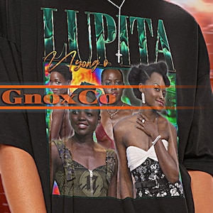 LUPITA NYONG&#39;O Retro Shirt, Lupita Nyong&#39;o Vintage Tshirt, Lupita Nyong&#39;o Tees, Lupita Nyong&#39;o Retro 90s Sweater, Lupita Nyong&#39;o Merch #tpc