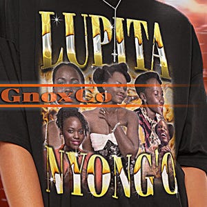 LUPITA NYONG&#39;O Retro Shirt, Lupita Nyong&#39;o Vintage Tshirt, Lupita Nyong&#39;o Tees, Lupita Nyong&#39;o Retro 90s Sweater, Lupita Nyong&#39;o Merch #tpc