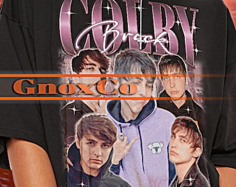 COLBY BROCK Vintage Shirt, Colby Brock Homage Tshirt, Colby Brock Fan Tees, Colby Brock Retro 90s Sweater, Colby Brock Merch Gift #ari