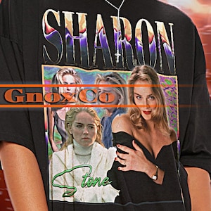 SHARON STONE Retro Shirt, Sharon Stone Vintage Tshirt, Sharon Stone Fan Tees, Sharon Stone Retro 90s Sweater, Sharon Stone Merch Gift #tpc