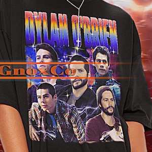 DYLAN O&#39;BRIEN Shirt, Dylan O&#39;Brien Vintage Tshirt, Dylan O&#39;Brien Retro Tees, Dylan O&#39;Brien Retro 90s Sweater, Dylan O&#39;Brien Merch Gift #saf