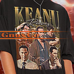 KEANU REEVES Retro Shirt, Keanu Reeves Vintage Tshirt, Keanu Reeves Fan Tees, Keanu Reeves Retro 90s Sweater, Keanu Reeves Merch Gift #saf