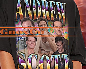 Camiseta de ANDREW SCOTT, camiseta vintage de Andrew Scott, camisetas de fan de Andrew Scott, suéter retro de los 90 de Andrew Scott, regalo de merchandising de Andrew Scott #tpc