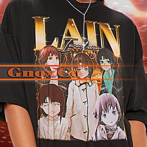 LAIN IWAKURA Shirt, Lain Iwakura Vintage Tshirt, Lain Iwakura Retro Tees, Lain Iwakura Retro 90s Sweater, Lain Iwakura Merch Gift #saf