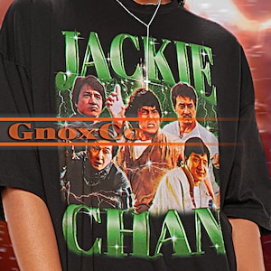 JACKIE CHAN Retro Shirt, Jackie Chan Vintage Tshirt, Jackie Chan Tees, Jackie Chan Retro 90s Sweater, Actor Jackie Chan Merch Gift #saf