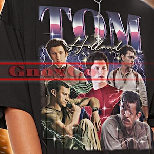 TOM HOLLAND Shirt, Tom Holland Vintage Tshirt, Tom Holland Retro Tees, Tom Holland Retro 90s Sweater, Tom Holland Merch Gift #saf