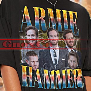 ARMIE HAMMER Shirt, Armie Hammer Vintage Tshirt, Armie Hammer Tees, Armie Hammer Retro 90s Sweater, Armie Hammer Merch Gift #tpc