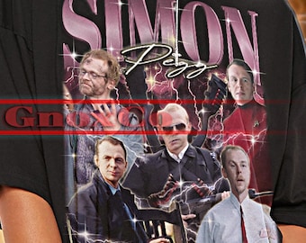 SIMON PEGG Shirt, Simon Pegg Tshirt, Simon Pegg Fan Tees, Simon Pegg Retro 90s Sweater, Simon Pegg Merch Gift #saf