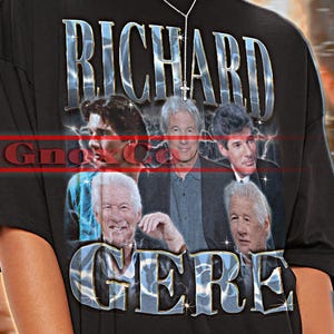 RICHARD GERE Retro Shirt, Richard Gere Tshirt, Richard Gere Tees, Richard Gere Retro 90s Sweater, Richard Gere Merch Gift #tpc