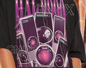 HAL 9000 Shirt, Hal 9000 Tshirt, Hal 9000 Fan Tees, Hal 9000 Retro 90s Sweater, Hal 9000 Merch Gift, Hal 9000 Film Shirt #saf