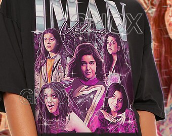 IMAN VELLANI Shirt, Iman Vellani Tshirt, Iman Vellani Tees, Iman Vellani Retro 90s Sweater, Iman Vellani Merch Gift #saf