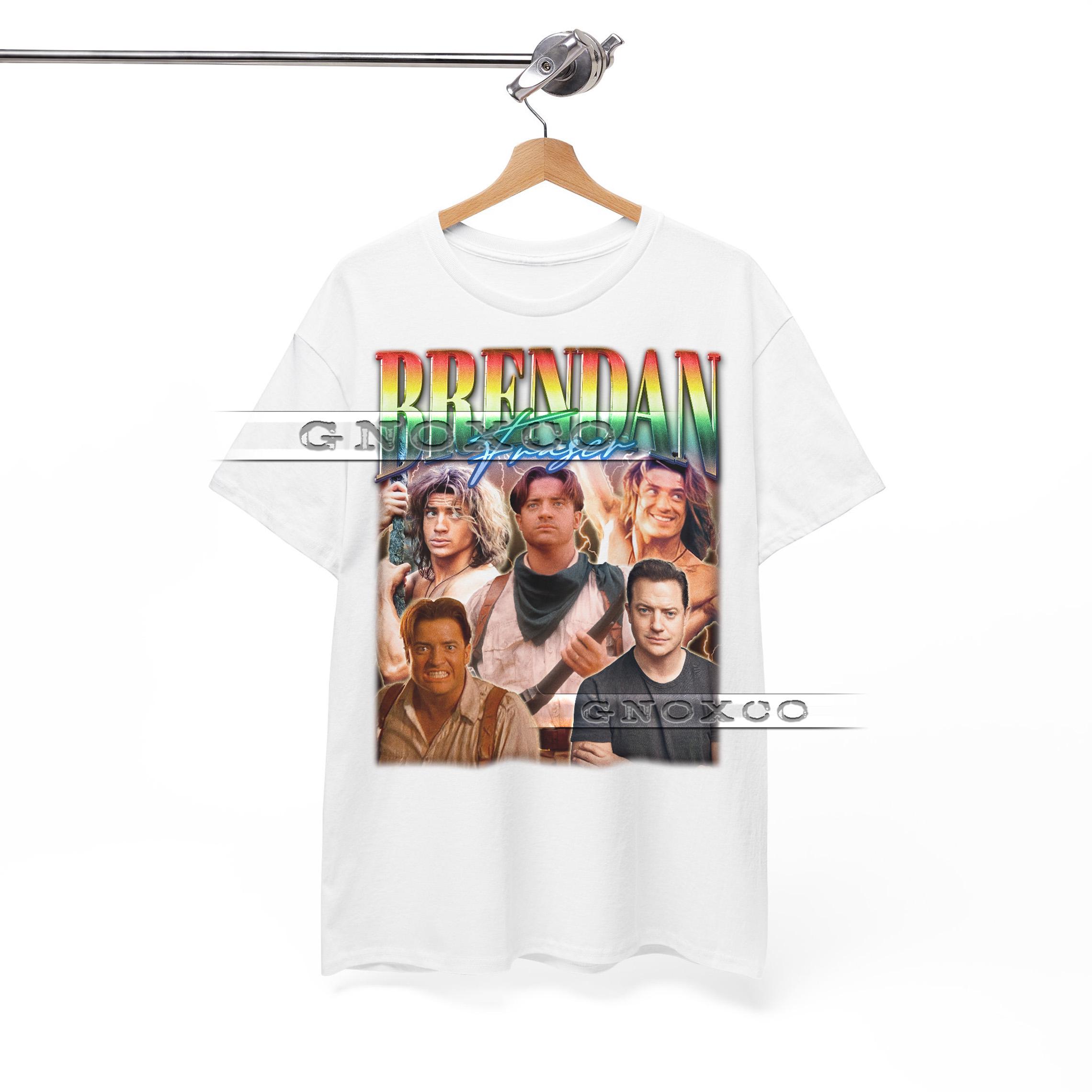 BRENDAN FRASER Vintage Shirt, Brendan Fraser Homage Tshirt, Brendan Fraser Fan Tees, Brendan Fraser Retro 90s Sweater, Brendan Fraser Merch