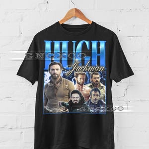 HUGH JACKMAN Vintage Shirt, Hugh Jackman Homage Tshirt, Hugh Jackman Fan Tees, Hugh Jackman Retro 90s Sweater, Hugh Jackman Merch Gift #saf